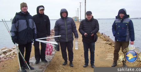 Контроль физико-химических параметров на Сакском озере