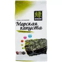 Чипсы MIDORI Морская капуста в оливковом масле