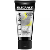 Elegance гель очень сильной фиксации Triple Action Gel Yellow