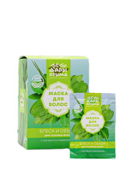 Маска для волос Блеск и объем для тусклых волос САШЕ, ДК