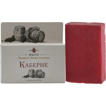 Крымская Винная Коллекция мыло "Каберне" АКВАБИОЛИС