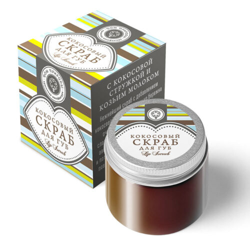 Скраб для губ КОКОСОВЫЙ УК, 70г