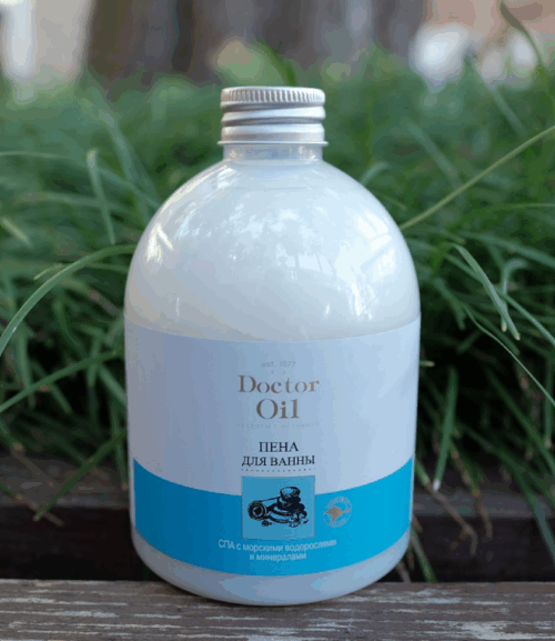 DrOil Пена для ванны СПА с морскими водорослями и минералами 500 мл