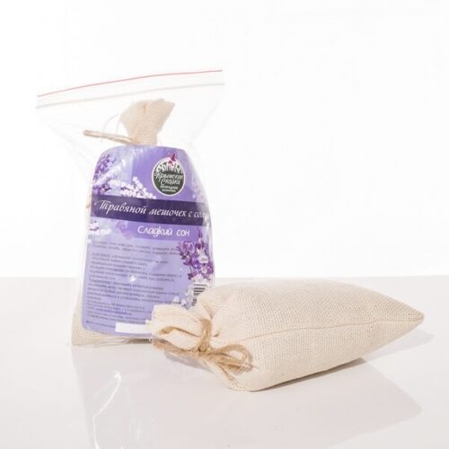 Травяной мешочек с солью "Сладкий сон" (для ванны)