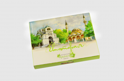 Сувенирный набор мыла Акварель ЕВПАТОРИЯ, 200г