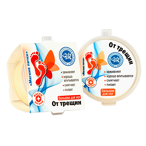Масло - плитка для тела 35 г (Бальзам для ног от Трещин)