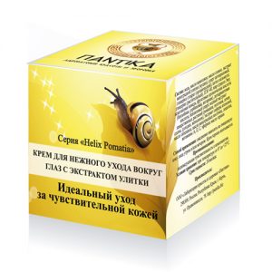 Пантика Крем с экстрактом Улитки Для нежного ухода вокруг глаз 30г.