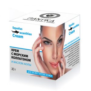 Пантика Крем с маслом акулы С морским коллагеном 30гр