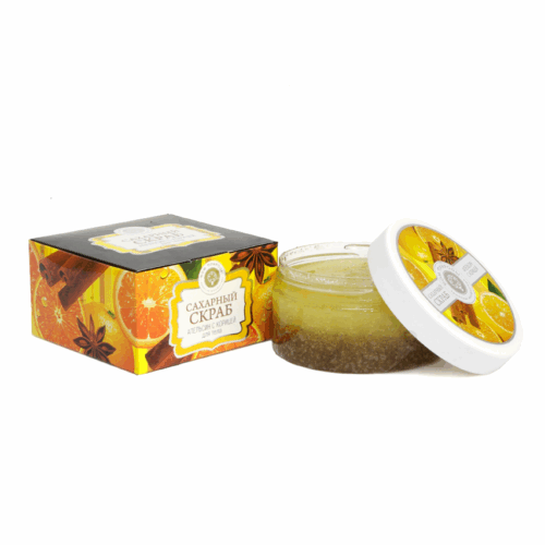Скраб сахарно-соляной АПЕЛЬСИН С КОРИЦЕЙ СС, 270г