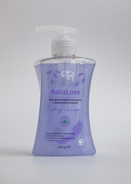 DrOil Гель для интимной гигиены "Лаванда и шалфей" AuraLove 250 мл