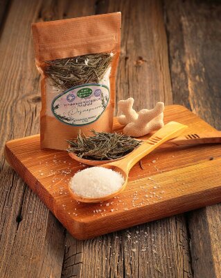 Соль пищевая розмарин 200г