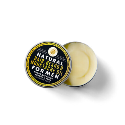 Масло для волос бороды и усов Активный рост СМ, 45г