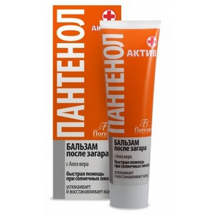 Ф-313 Пантенол бальзам после загара 100 мл с Алоэ вера