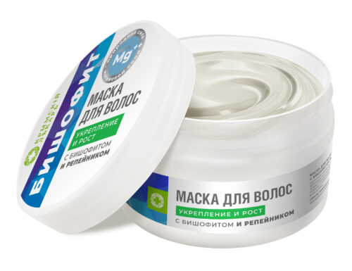 Маска для волос Укрепление и рост с бишофитом и репейником БШ, 250г