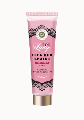 Гель для бритья, 150г : Нежное прикосновение с гидролатом розы