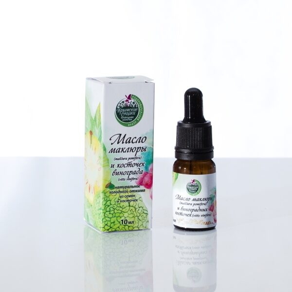 Масло натуральное маклюры и виноградных косточек, 10 мл