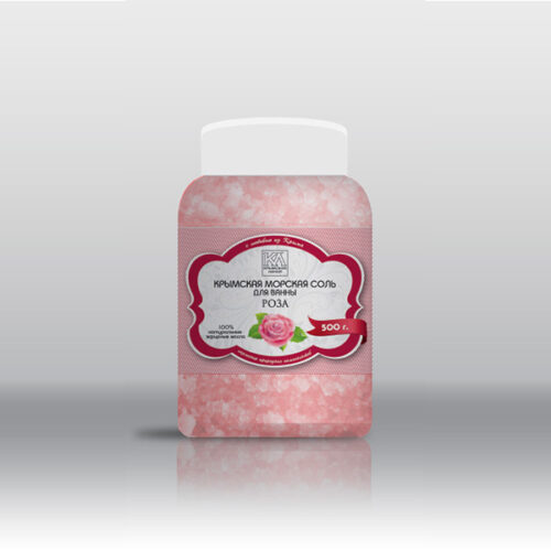 Соль морская для ванн Роза 500 г