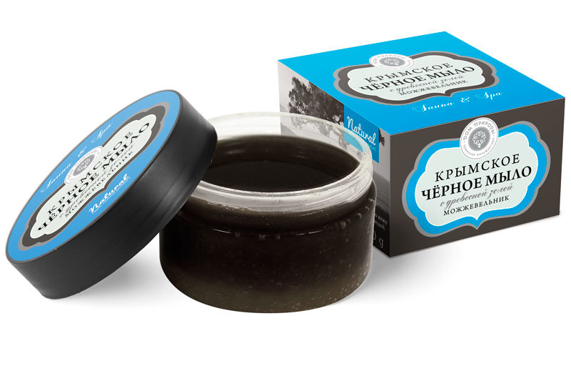 Крымское Черное мыло МОЖЖЕВЕЛЬНИК ОК, 270г