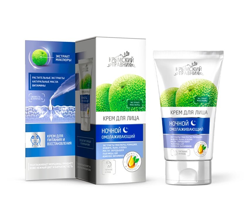 КРЕМ ДЛЯ ЛИЦА НОЧНОЙ ОМОЛАЖИВАЮЩИЙ