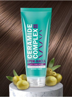 Крем маска Ceramide Complex для сухих волос, 220г