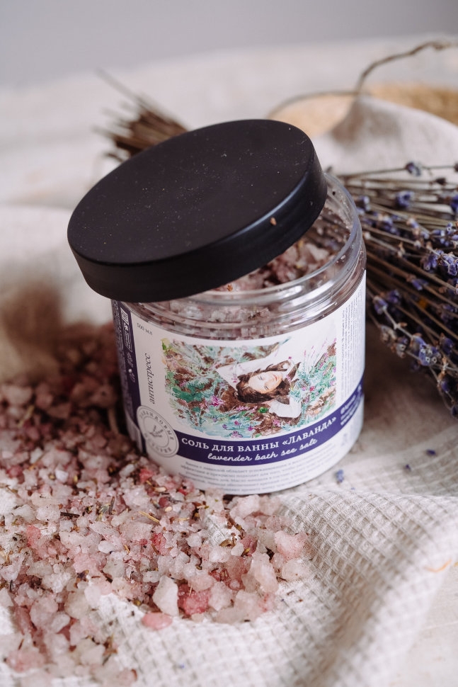 Соль для ванн "Лаванда" 500 г
