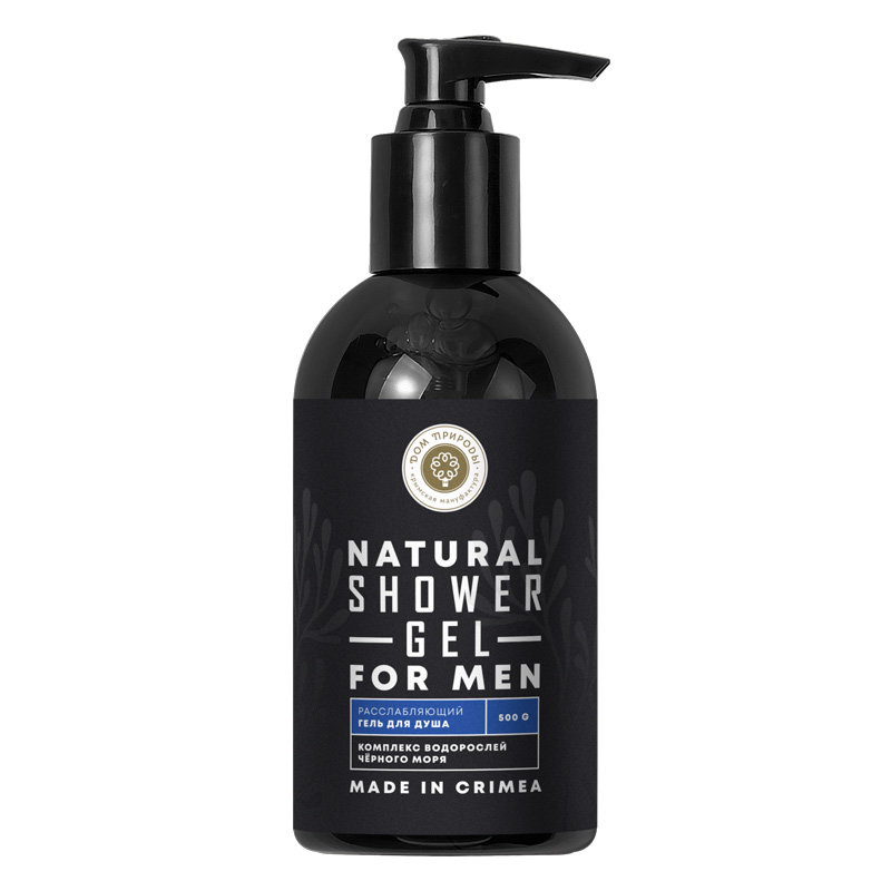 Гель для душа Расслабляющий с комплексом водорослей Черного моря СМ, 500мл