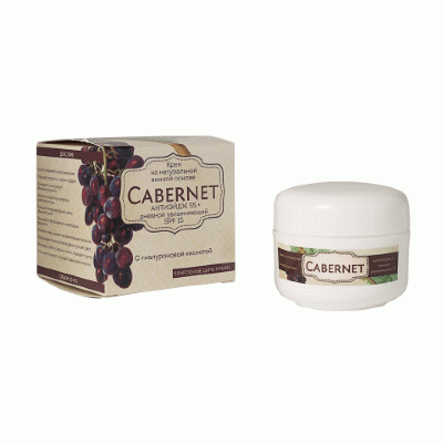 Эко-таврида Крем дневной 30 мл Антиэйдж питательный 55+ Каберне