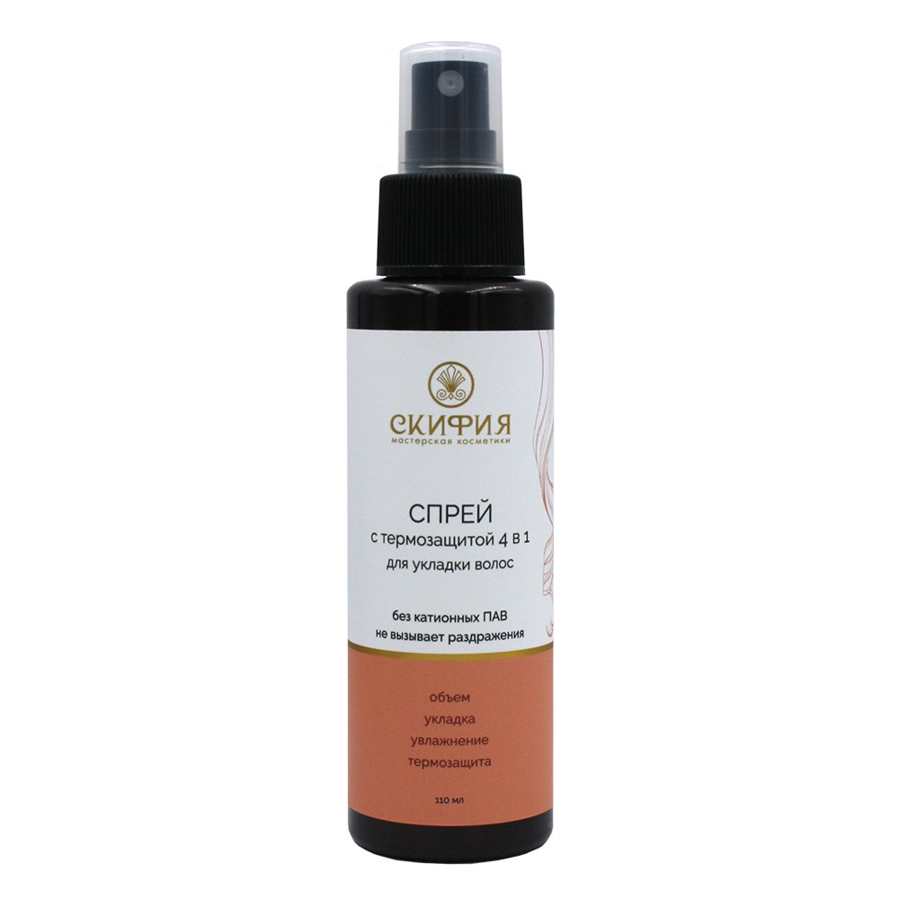 Спрей с термозащитой для укладки 4в1, 110мл