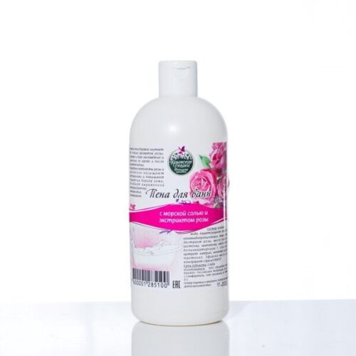 Пена для ванн № 1 с морской солью и экстрактом розы 500 мл