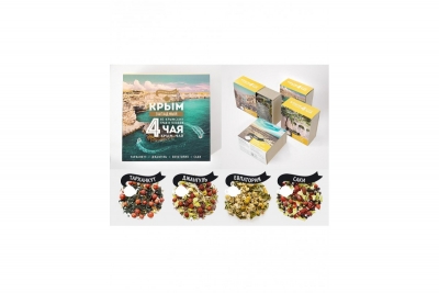 ПГ Набор Чай Крымский на веревочке (4 чая) 140 гр