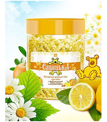 Соль морская ароматизированная Сашенька 500 гр.