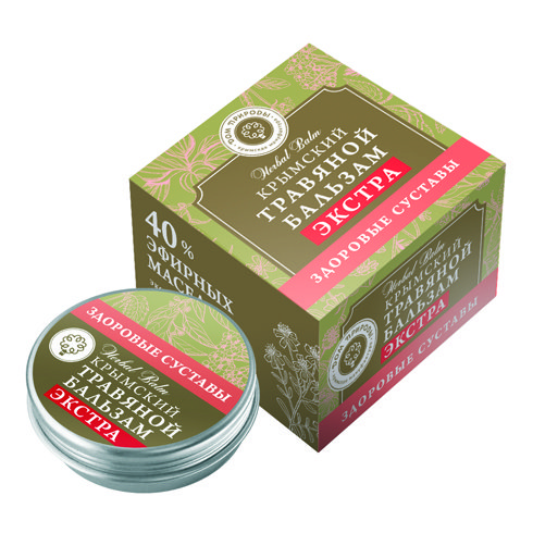 Крымский травяной бальзам, 20 г Здоровые суставы