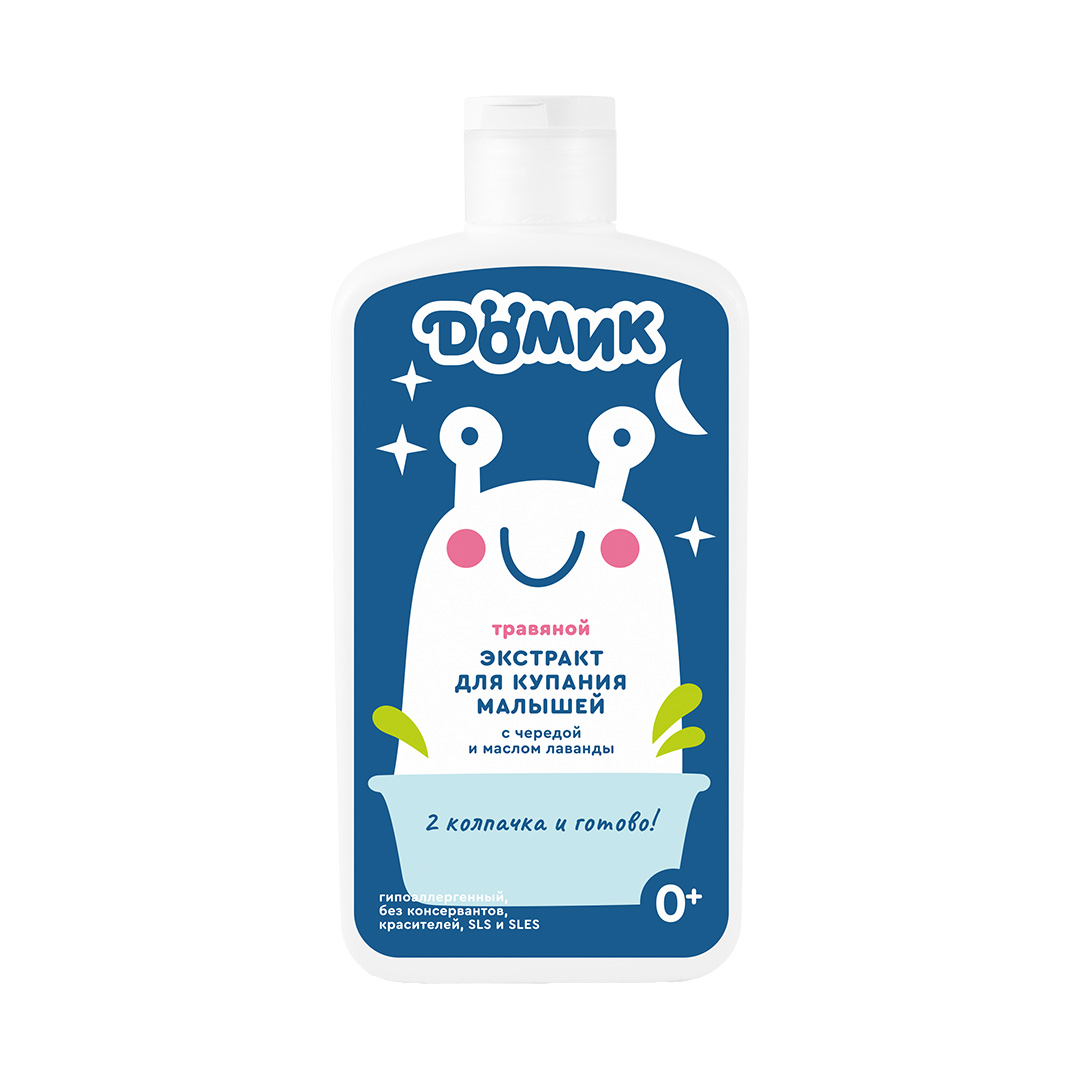 Экстракт травяной для купания малышей 0+ ДЕТ, 500мл