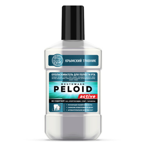 Ополаскиватель для полости рта PELOID active 250 мл