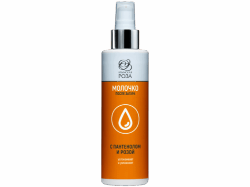 Молочко после загара с Пантенолом и Розой, 200 мл