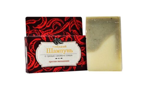 Твердый шампунь с грязью Сакского озера от Перхоти