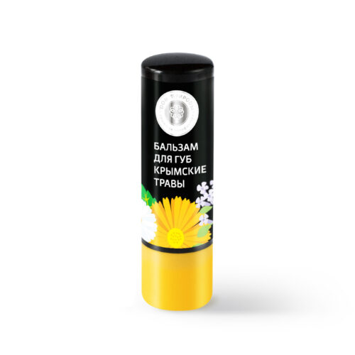 Натуральный бальзам для губ КРЫМСКИЕ ТРАВЫ БК, 6г