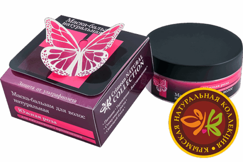 Маска - бальзам для волос 200 г (Южная роза)