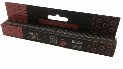 DrOil Двусторонний блеск + масло-блеск для губ, кремово-розовый 5 мл