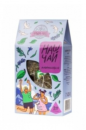 ТГК Наш Чай с лавандой (20 пирамидок)