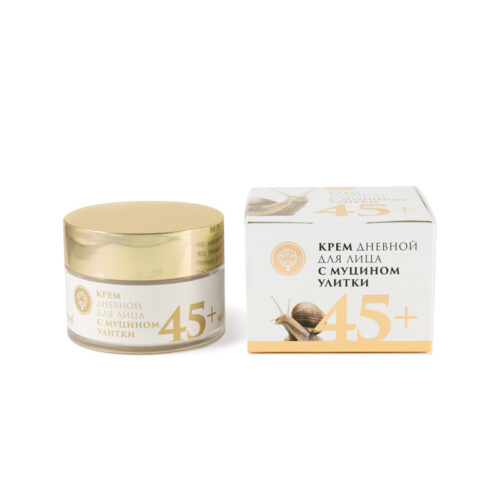 Крем для лица с муцином улитки дневной 45+ МУ, 50г