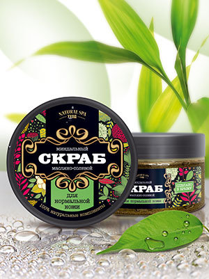 Масляно-солевой скраб для нормальной 330 г