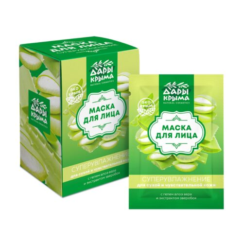 Маска для лица Суперувлажнение для сухой и чувствительной кожи САШЕ, ДК
