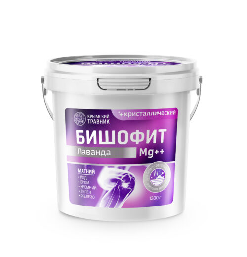 БИШОФИТ С ЛАВАНДОЙ (кристаллический) 1200 г