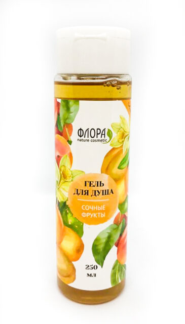 флора гель для душа сочные фрукты 250 гр