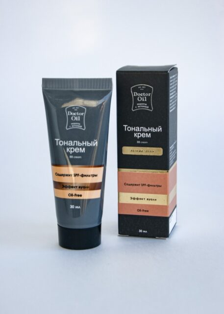 DrOil Крем тональный ВВ легкий загар 30 мл
