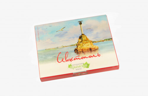 Сувенирный набор крымского мыла Акварели Крыма СЕВАСТОПОЛЬ, 200г