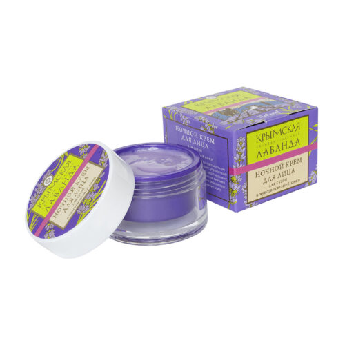 Крем для лица, 50 г Ночной крем для сухой и чувствительной кожи