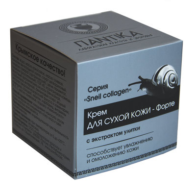 Пантика "Snail collagen" крем для сухой кожи-Форте 30гр