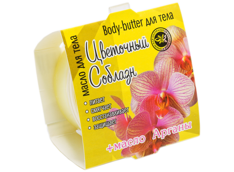 Масло - плитка для тела 35 г (Цветочный соблазн)